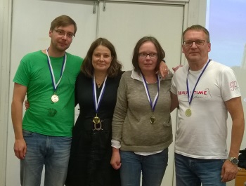 SM-mixed voittajajoukkue 2016!