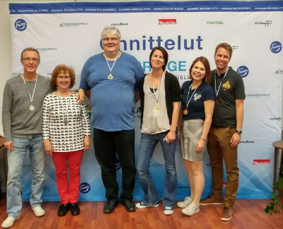 2017 SM Mixed-parikilpailun mitalistit