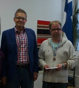 SM-pari pronssia Pekka Viitasalo ja Mika Salomaa